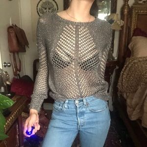 Rock&Republic open knit sweater